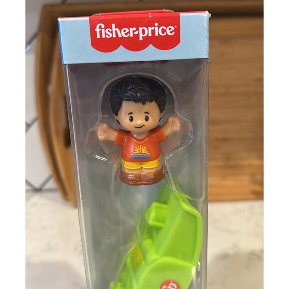 Fisher Price Little People Figures 3pc Set Outdoor Play Seesaw people of color - Picture 3 of 6